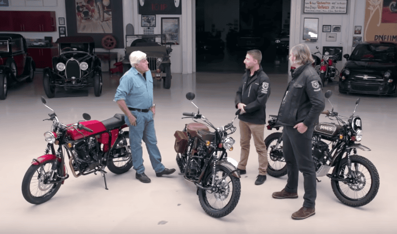 Jay Leno Features Janus!