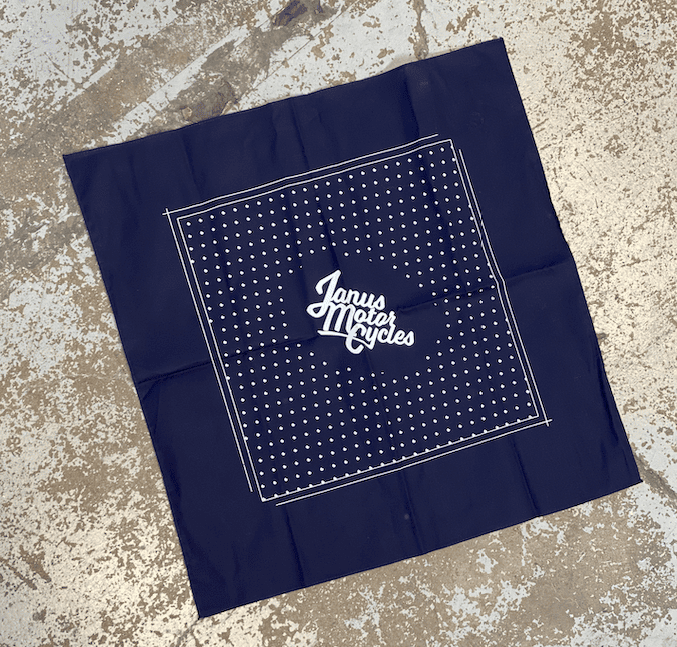 Classic Navy Bandana - Image 2