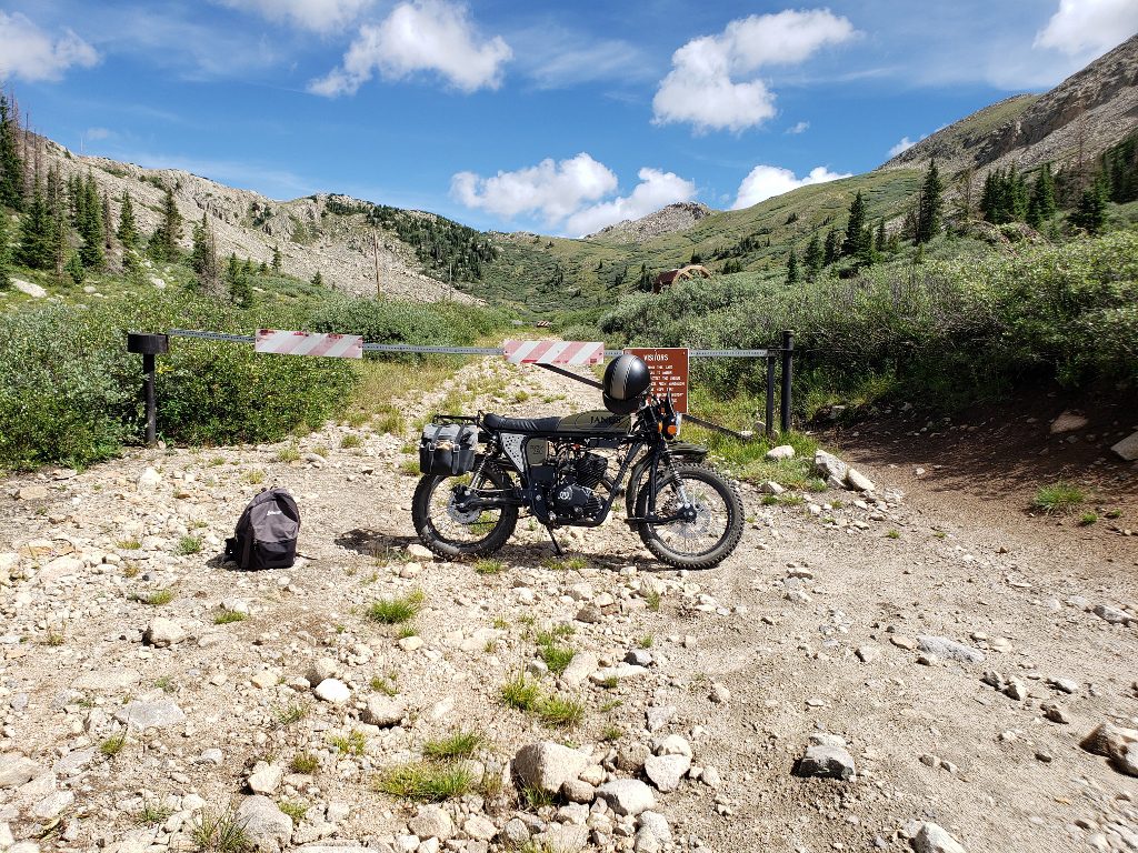 The Alpine Tunnel Trip - An Adventure on a Gryffin 250