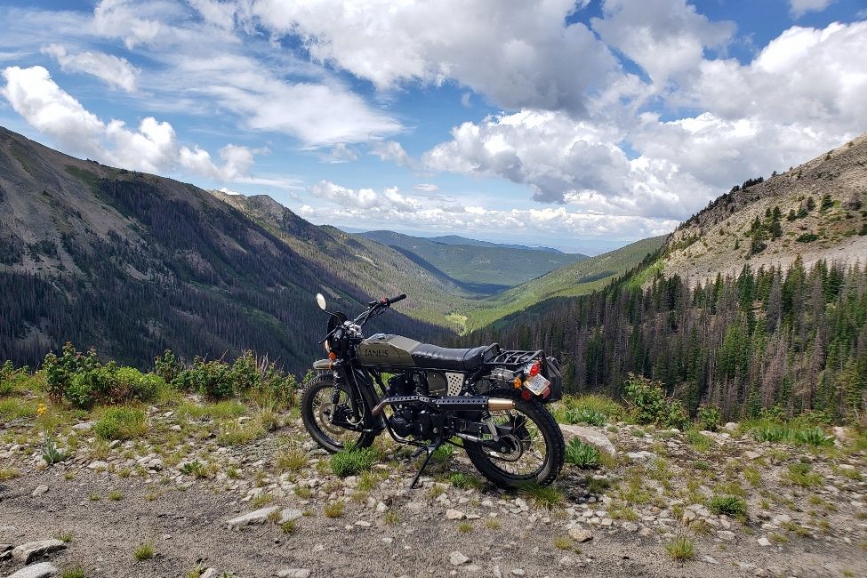 The Alpine Tunnel Trip - An Adventure on a Gryffin 250