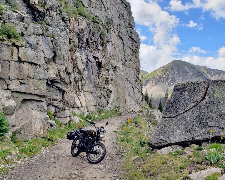 The Alpine Tunnel Trip - An Adventure on a Gryffin 250