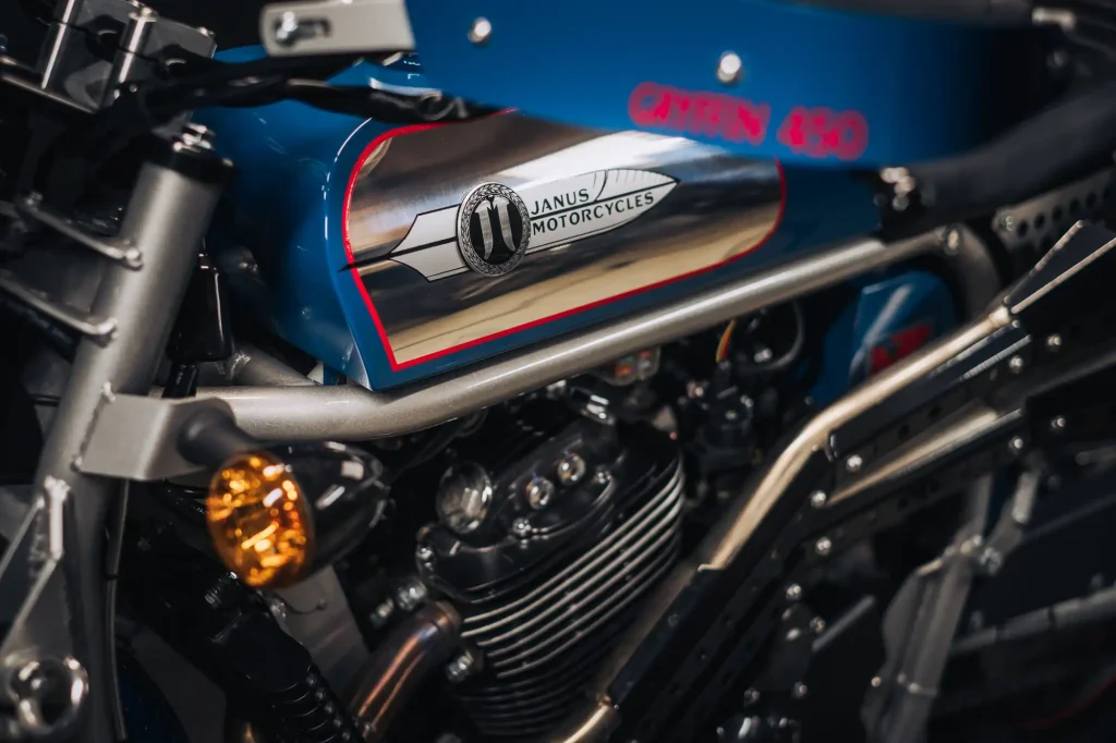 Janus Motorcycles Unveils Production Gryffin 450 #001