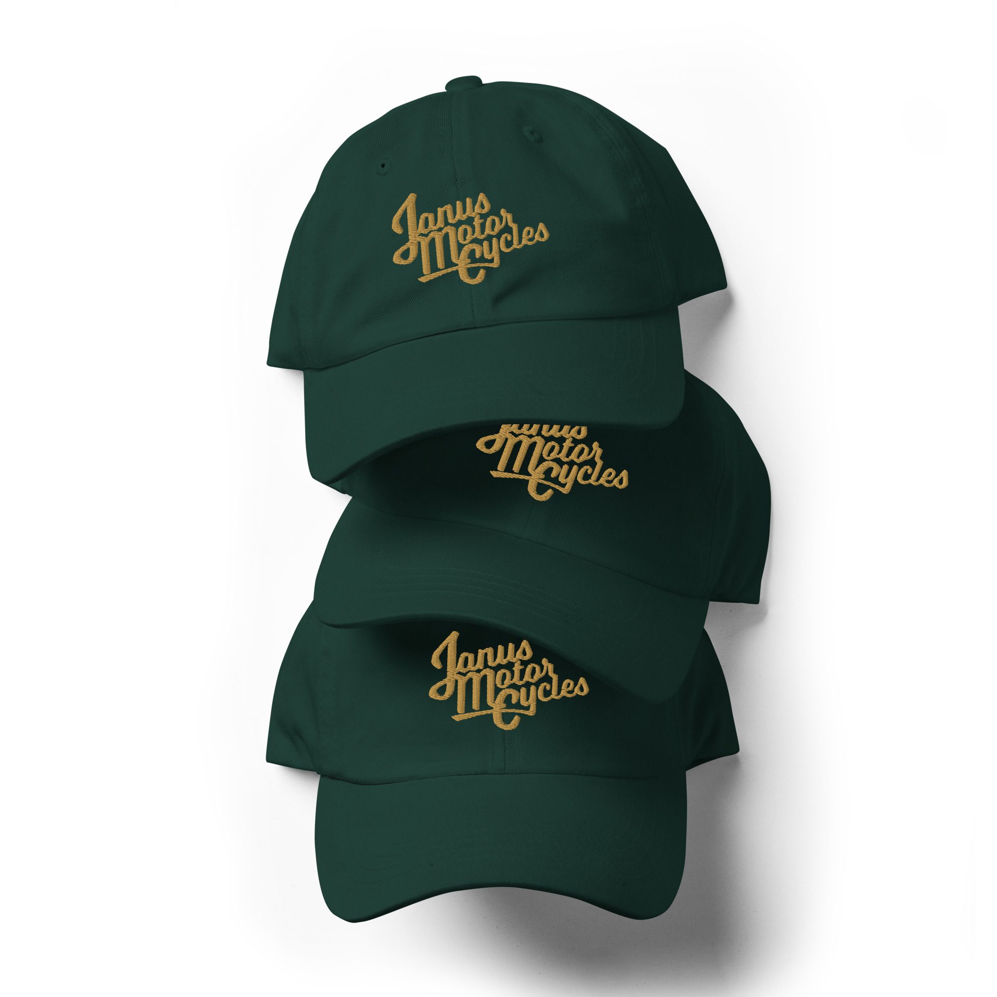 Embroidered Script Logo Unstructured Hat - Image 8